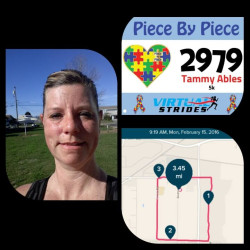 Tammy: I did this for all the lives affected by Autism!