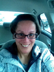 Kathleen: " Too cold to run outside so hit the treadmill at the gym. 

I <3 Running! Happy Valentine's Day!"
