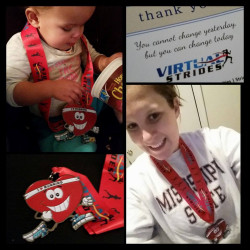Mary: "Look what came in the mail today, just in time for #WearRedDay!"