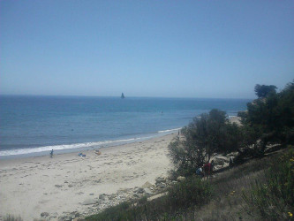 Andrea: "Running on Shoreline Drive in beautiful Santa Barbara doesn't get any better."