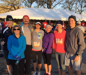 Carol: "Hy-Vee Half Marathon at the Drake Relays, Des Moines, Iowa"