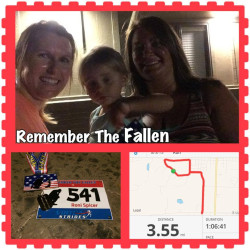 Roni: "3.5 Miles for Remember The Fallen"