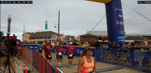 Nicola: Half marathon at Big Sur