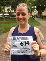 Jillian: My first 1/2 marathon!