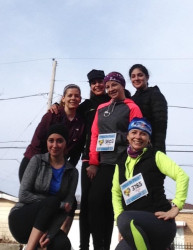 Gricelda & Christel: Beautiful run with beautiful ladies for a great cause.