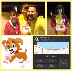 The Sullivan Family: It was a beautiful night for our Run Free 5k at the St. Cloud Lakefront!