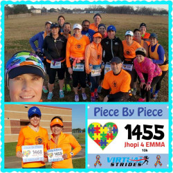 Josephine: Virtual run for Piece by Piece with my Pearland Area Road Runners (PARR) family