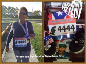 Lydia: In Honor of my son Sgt Geraldo Andre Mora Cruz