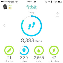 Raquel: Was at the Y and decided to do my first virtual strides for Veterans Day and finish my walk since I wasn't as active as usual realized when I came home my registration didn't go through r it and updates my results