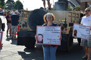 Yvette: Although I did not run this 5K I chose to count the miles that I walked in our local Memorial Day parade carrying a sign honoring one of Georgia's Fallen Heroes.