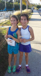 Erin: Friends running together for a good cause.