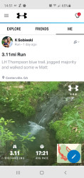 Kelly: Trail Run, Avondale Ga