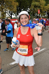 Ana: Since I'm opting for both medals, I ran two half marathons... put together as the 2018 Chicago Marathon. :)