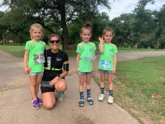 Kaylee: Me and my girls completed our first 5k together! And had a friend from school join us, who it was her first 5k too!! We will definitely be doing more! Great medal!!