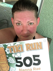 Alanna: 2nd 5k this weekend! I'm DEAD.