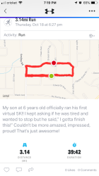 Kason-Anthony: Super impressed with my 6 year old being able to complete a 5K in one go!