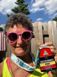 Anne: On FRIDAY, SEPTEMBER 14th, 2018, I rode my bike at BUSSE WOODS, GROVE 31, in RLK GROVE VILLAGE, ILLINOIS 12miles (29.3K), in 1hr 8min 15sec for the "SOUTHERNMOST POINT" 10K...
