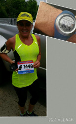 Toni: "REMEMBER THE FALLEN, MY VERY FIRST HALF MARATHON!   GLAD IT WAS FOR A GREAT CAUSE!"