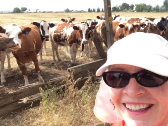 Margaret: While walking I met up with a few of my friends!