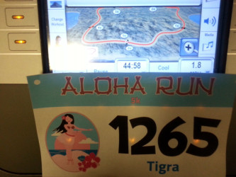 Diana: "My final result .:) it's my first virtual run and I'm exited to continue ."