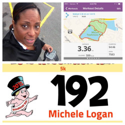 Michele: "I have never done anything like this before, but I am so happy to have completed my first race ever a 5k. I'm going forward to do more races and plan to go to the next level real soon. Yes, the 7k! "
