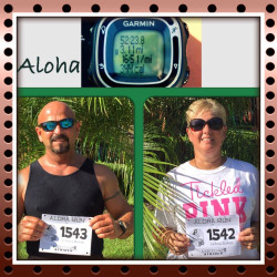 Felicia: "Aloha run 2015 from GEORGIA"