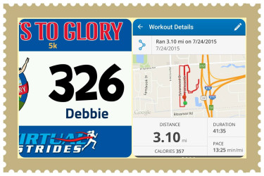 Debbie: "Debbie - Guts to Glory 5K"