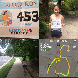 Khristine: "First 10k in such a long time! Alohaaaaa!!!"