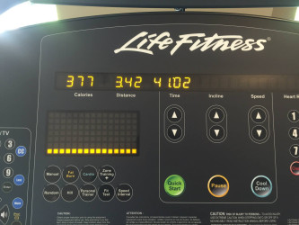 Laura: "5k plus at the gym"