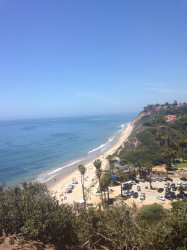Cara: "Beautiful run in Santa Barbara today complete with the beach!"