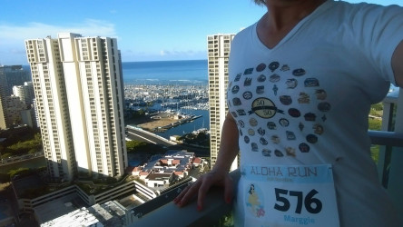Margaret: "Aloha run/walk to top of Diamond Head on Oahu, Hawaii"