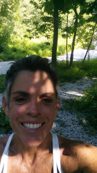 Marcia: "So hot, so hilly, so awesome!! So happy to get my July race in-thanks Virtual Strides!! As an Army veteran and Army spouse, I am  thrilled and honored  to run it for fallen soldiers. We must never forget the sacrifices our military and first responders make for our freedom!"