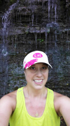 Kelli: "Waterfall at 3 and 10 mile mark of my run. "