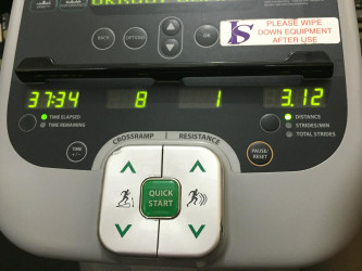 Nora: "Another 5k done. Feeling accomplished. "