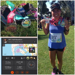 Valerie: "America's Finest City Half Marathon - San Diego, California"