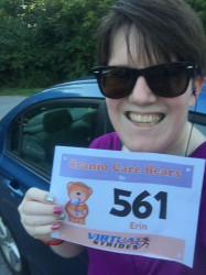 Erin: "Just finished the Cranio Care Bears 5k! Not a PR, but still felt amazing!"
