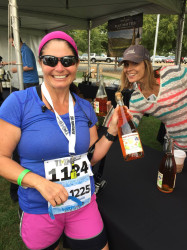 Susan: "Ran the Temecula 5K race today helping to raise funds for EBKids. I took 4th out of 62 women in my age range 50 - 59. Celebrated with a little bit of Sangria!"