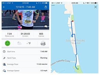 Linette: South Padre Island - ran 7.04 miles
