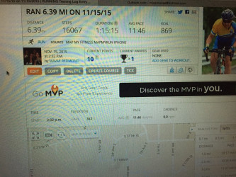 Mavae: Mapmyrun photo taken from my account on my computer because I couldn't get it to send to me properly. Hope you're able to view it. Thanks!