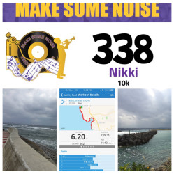 Nicole: 10k done on the seawall of Okinawa, Japan!