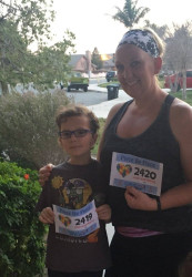 Shelley: Our first race ever!!
Jack: First 5K ever!!!