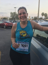 Jillian: I've had seizures and epilepsy for 39 years and it hasn't stopped me at all!!! Best run I've ever ran