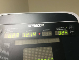 Kristina: The last 03:25 had to be added because the treadmill was only set to an hour.
