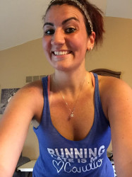 Alisha: Running late is my cardio!