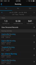 Veronica: 10k completed over several days