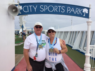 Jeff: Carnival cruise 5K with the spouse