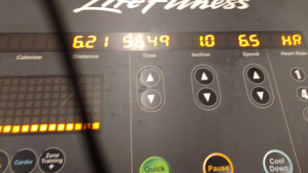 DOROTHY: treadmill run...again