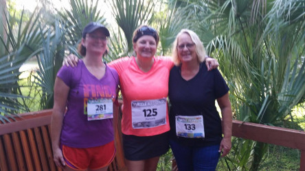 Pam: Finished faster than a Krawl ... Fun times in Crystal River, Fl