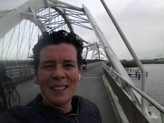 Isabella: Ijburg is the beat place to run in amsterdam #wind
