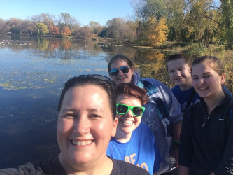 Jennifer: Walking the Steps for Kindness 5K at Lake Phalen with the Minnesota Crew!